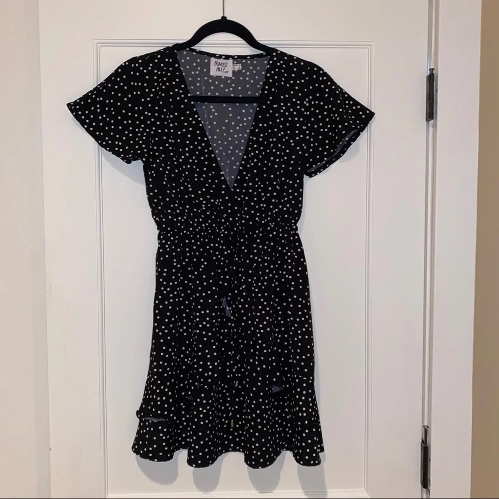 Princess Polly Bobbie Mini Dress - Black - Picture 3 of 7